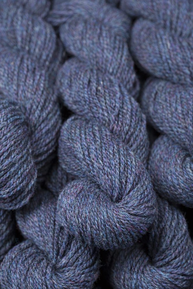 Alice Starmore Hebridean 2 Ply pure new British wool hand knitting Yarn in Storm Petrel colour