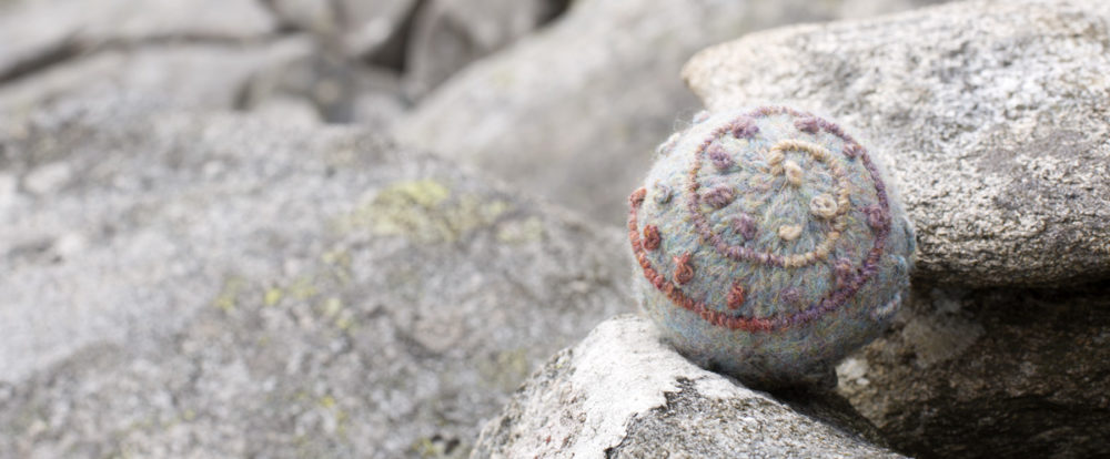 Mountain Hare Orb from the book Glamourie by Alice Starmore