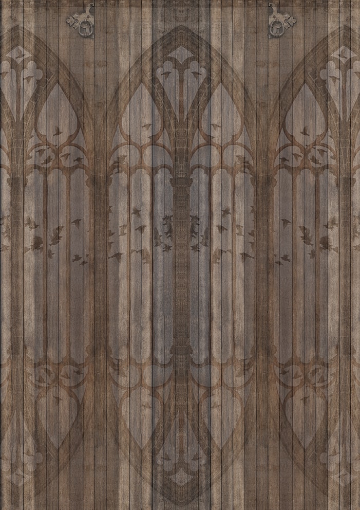 The Cathedral Doors Are Always Open photographic print fabric design by Jade Starmore