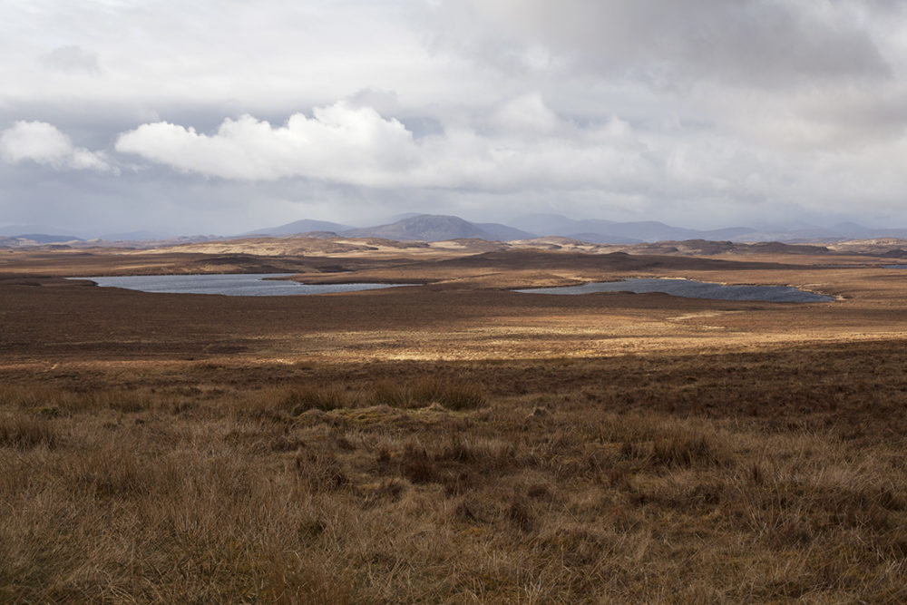 Lewis moorland in winter