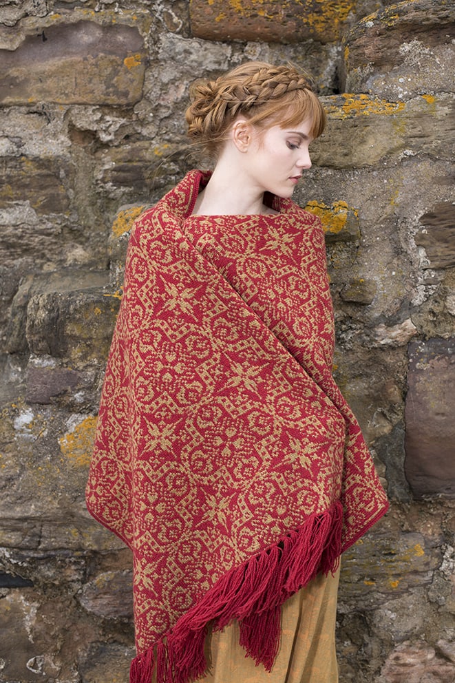 Persian Tiles hand knitwear design by Jade Starmore from the book A Collector's Item