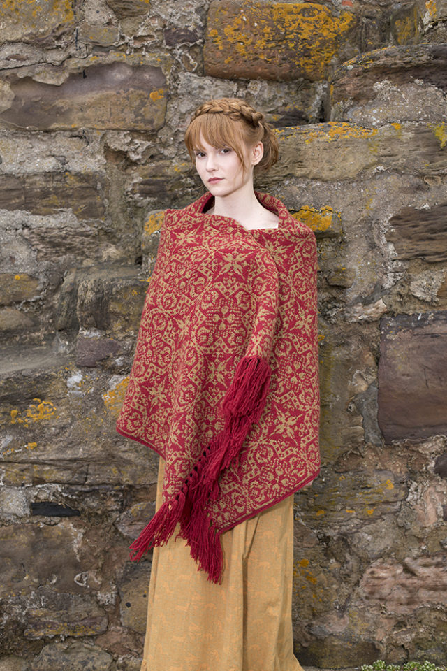 Persian Tiles hand knitwear design by Jade Starmore from the book A Collector's Item