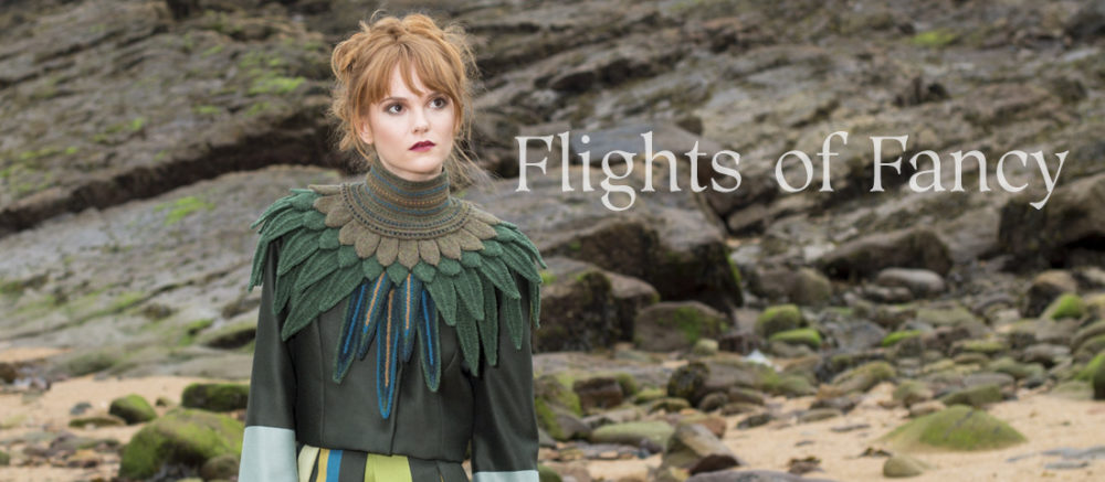 Lapwing Collar by Alice Starmore from the book Glamourie
