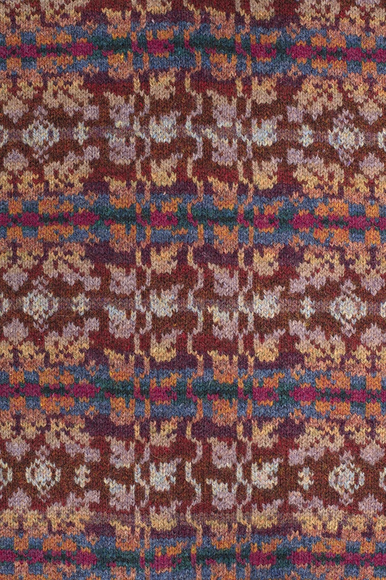 Altnaharra patterncard knitwear design by Alice Starmore in pure wool Hebridean 2 Ply hand knitting yarn