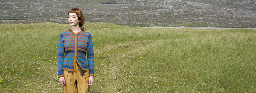 Damselfly Cardigan from Glamourie by Alice Starmore