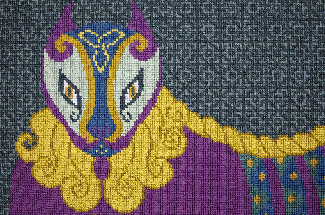 Needlepoint design from the book Celtic Needlepoint by Alice Starmore