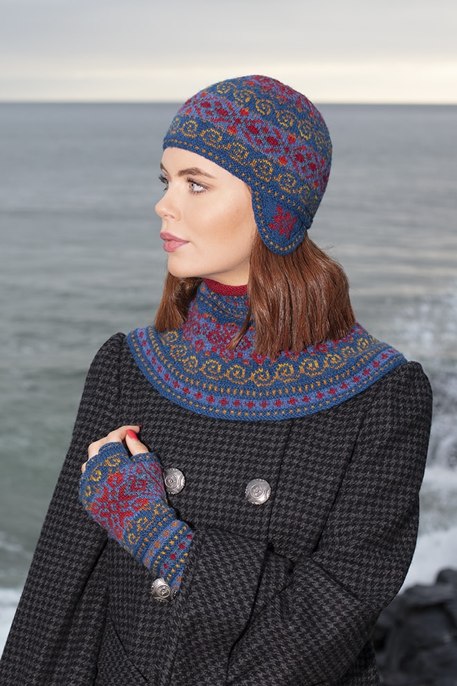 Capillifolium Hat Set patterncard knitwear design by Alice Starmore ...