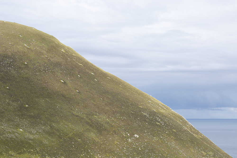 Cleits studding the moor on St Kilda