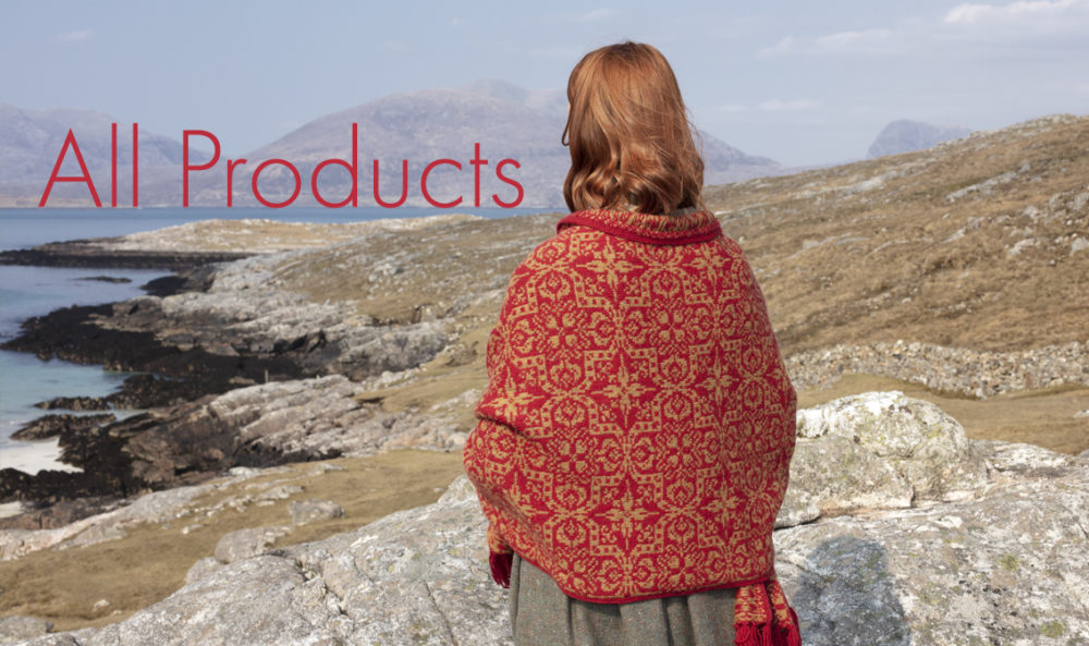 Persian Tiles hand knitwear design by Jade Starmore from the book A Collector's Item