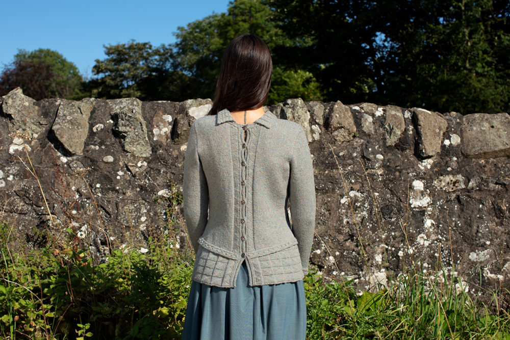 Margaret Beaufort hand knitwear design by Alice Starmore from the book Tudor Roses