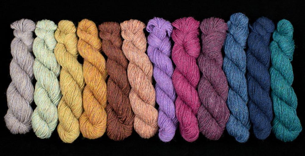 Hebridean 2 Ply Moorland Colours by Alice Starmore