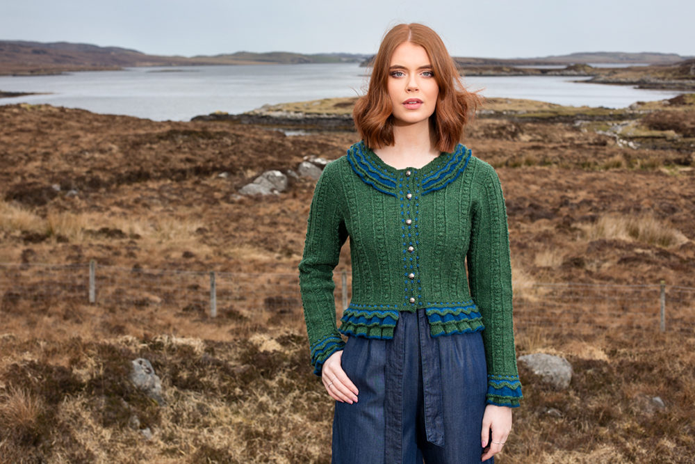 Mary Queen of Scots hand knitwear design from the book Tudor Roses by Alice Starmore