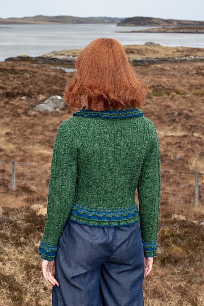 Mary Queen of Scots hand knitwear design from the book Tudor Roses by Alice Starmore