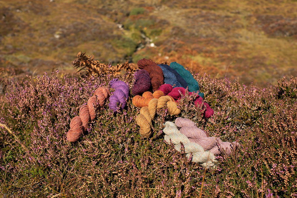 Hebridean 2 Ply Moorland Colours by Alice Starmore