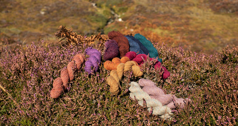 Hebridean 2 Ply Moorland Colours by Alice Starmore