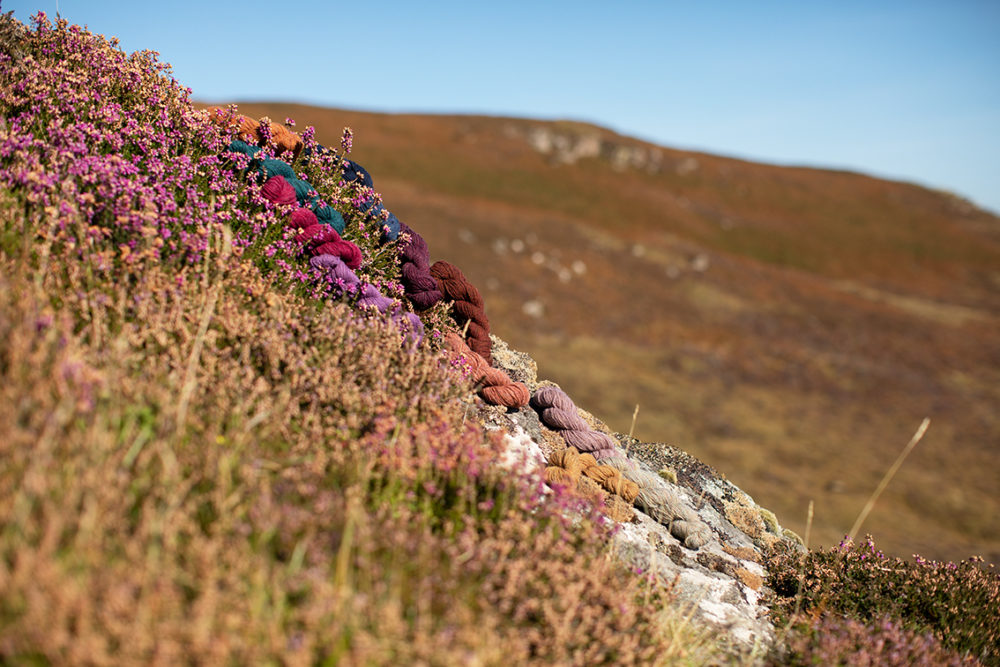 Hebridean 2 Ply Moorland Colours by Alice Starmore
