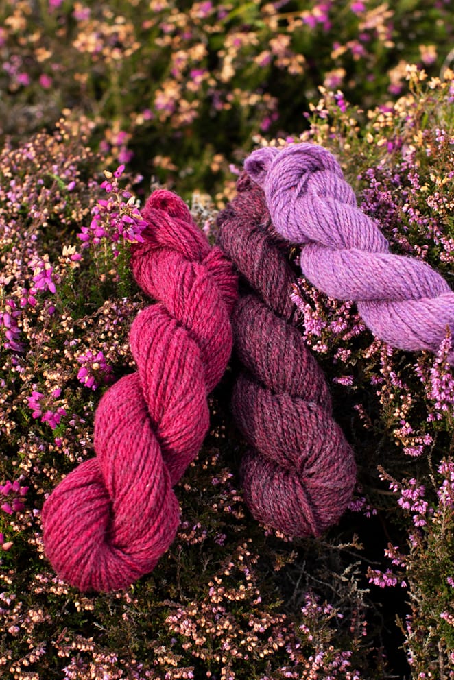 Hebridean 2 Ply Moorland Colours by Alice Starmore