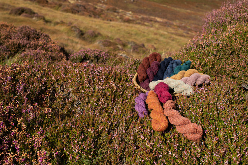 Hebridean 2 Ply Moorland Colours by Alice Starmore