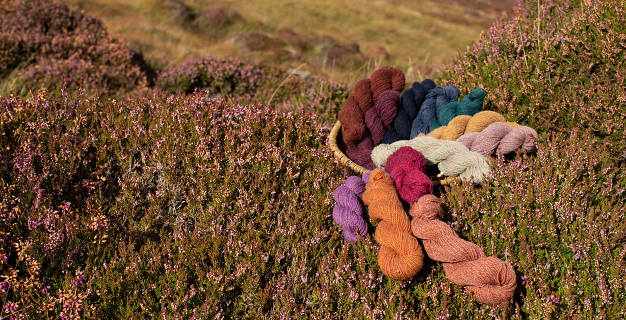 Hebridean 2 Ply Moorland Colours by Alice Starmore