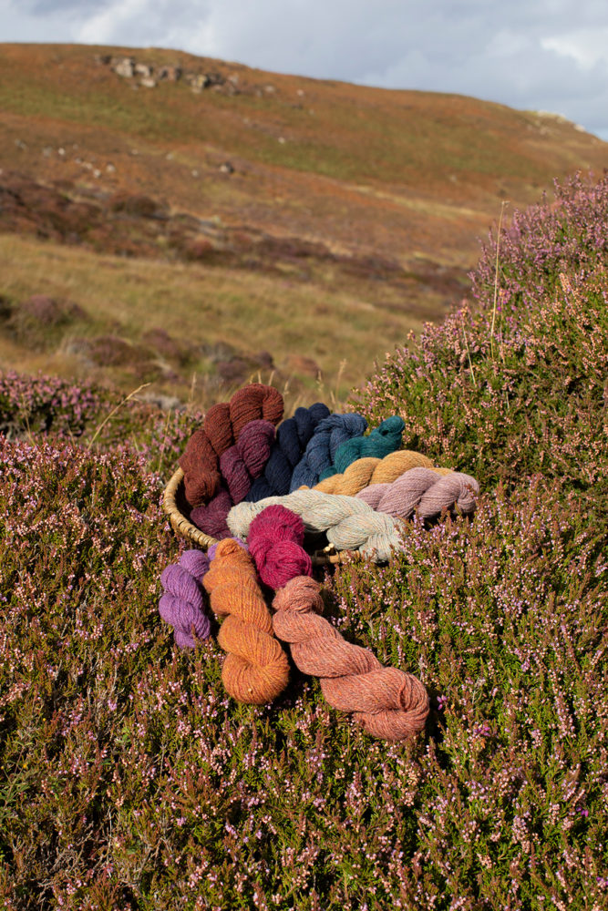 Hebridean 2 Ply Moorland Colours by Alice Starmore