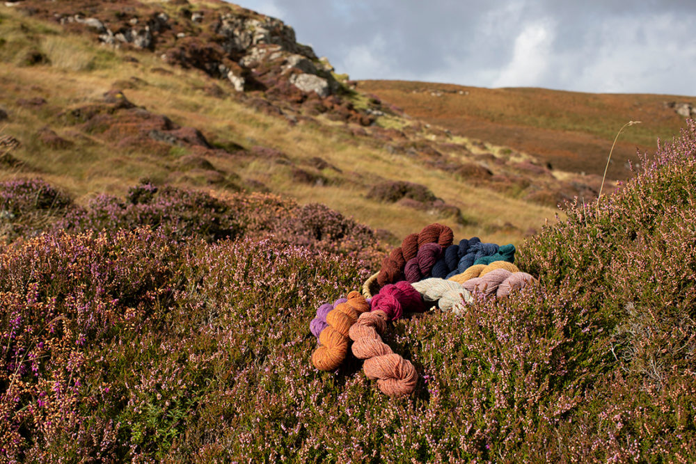 Hebridean 2 Ply Moorland Colours by Alice Starmore