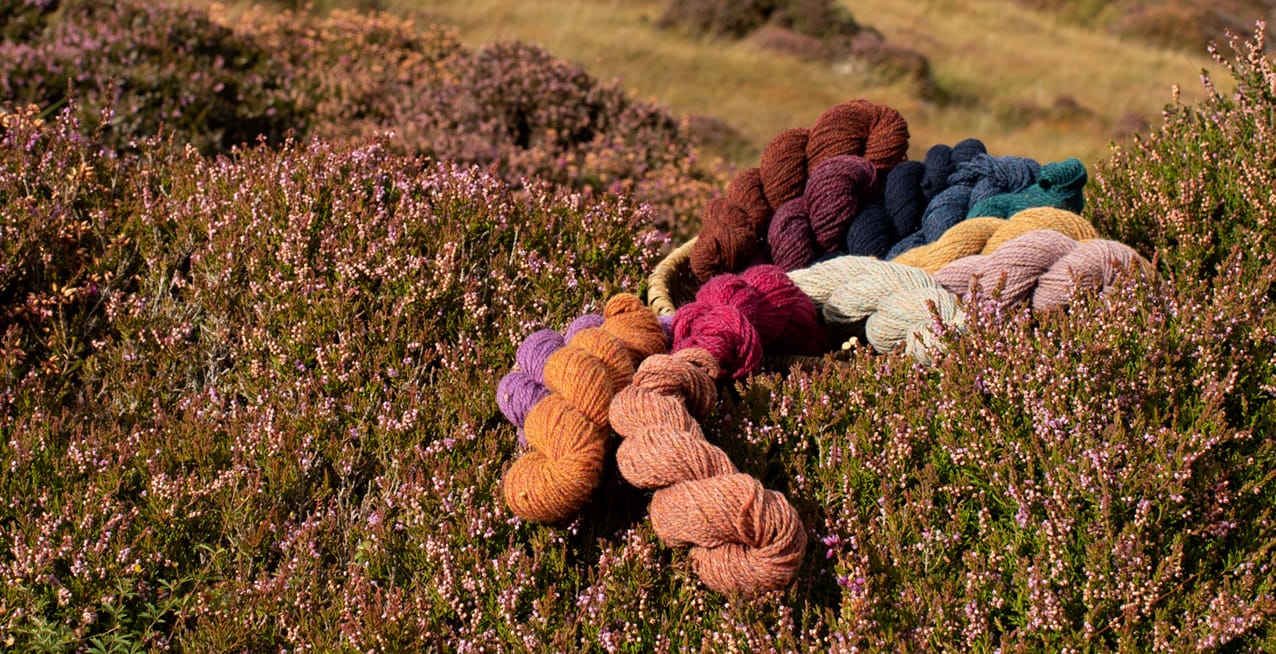 Hebridean 2 Ply Moorland Colours by Alice Starmore