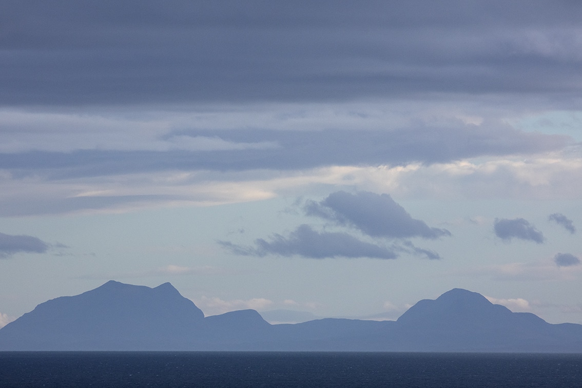 Scottish Mainland Mountain view from the croft