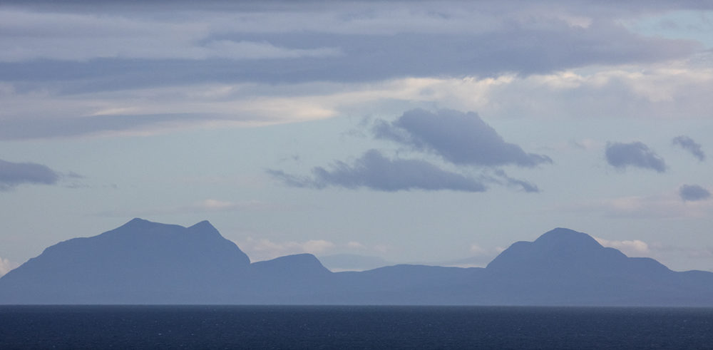 Scottish Mainland Mountain view from the croft