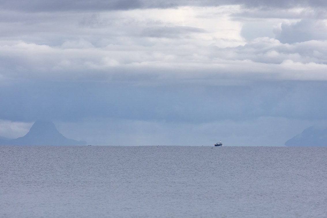 Scottish Mainland Mountain view from the croft