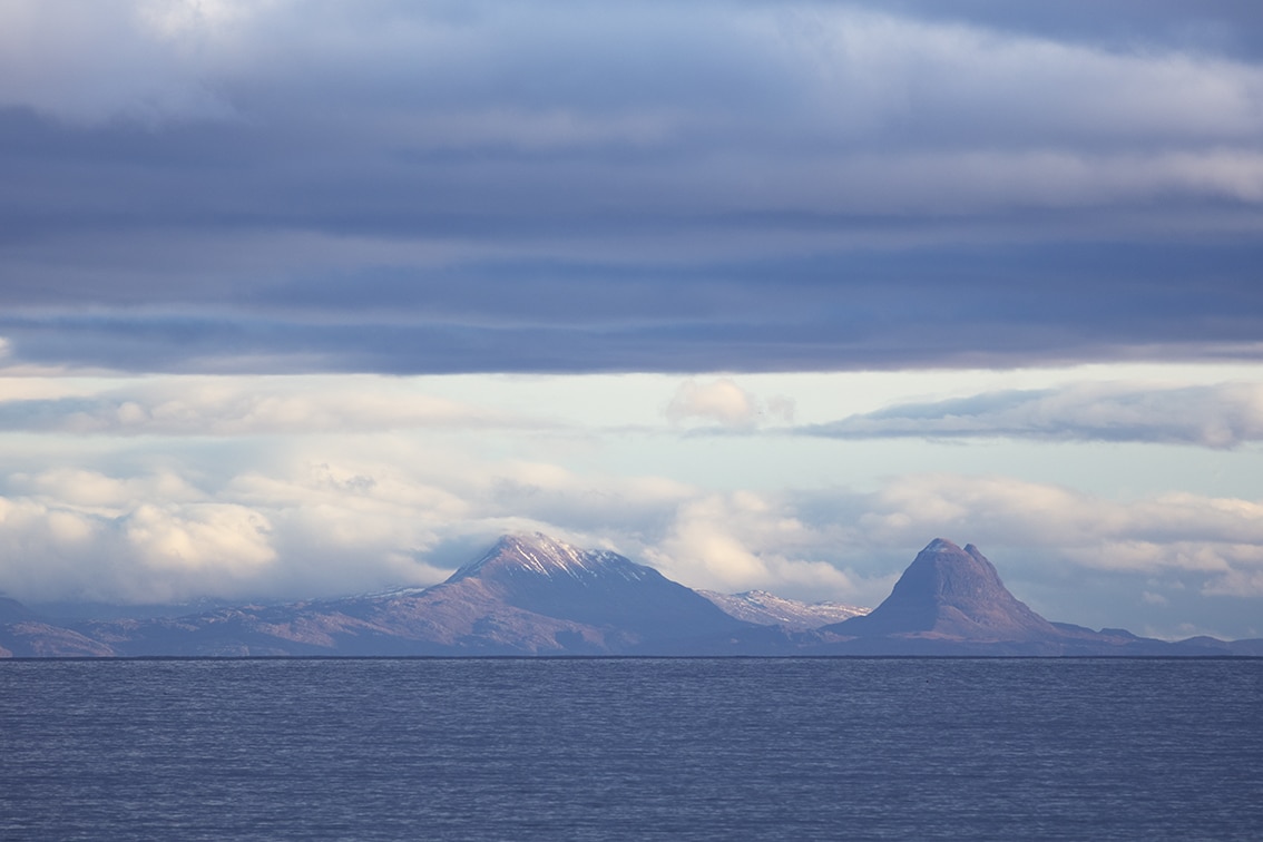 Scottish Mainland Mountain view from the croft