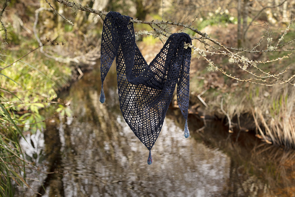 The Kelpie's Tears hand knitwear design by Alice Starmore
