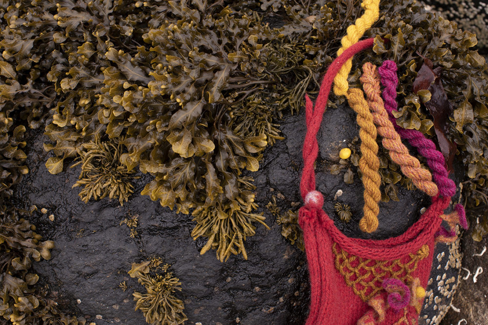 The Mermaid's Purse hand knitwear design by Alice Starmore