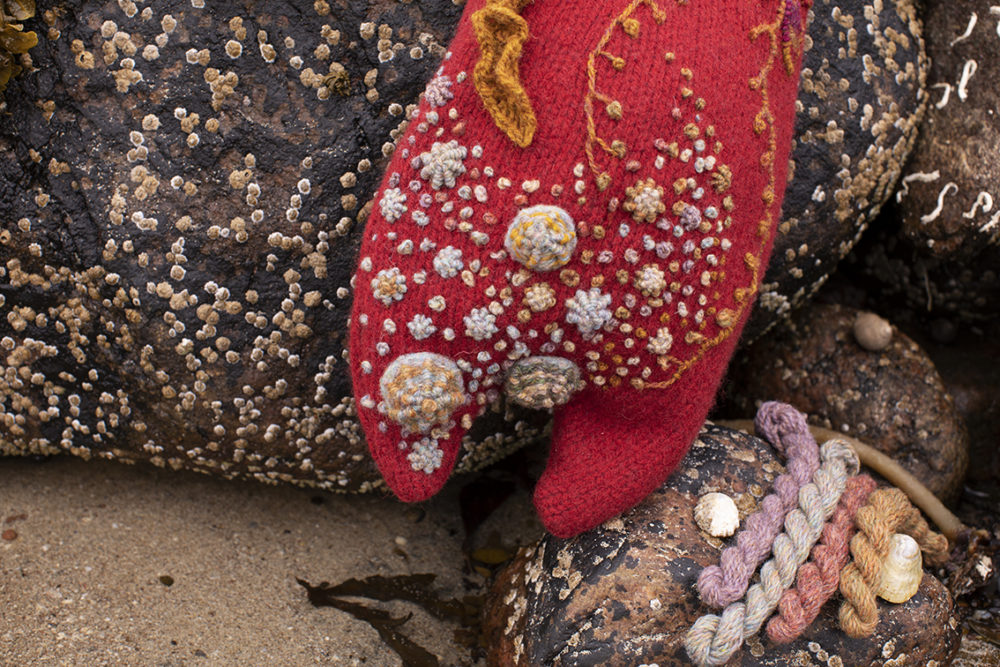 The Mermaid's Purse hand knitwear design by Alice Starmore