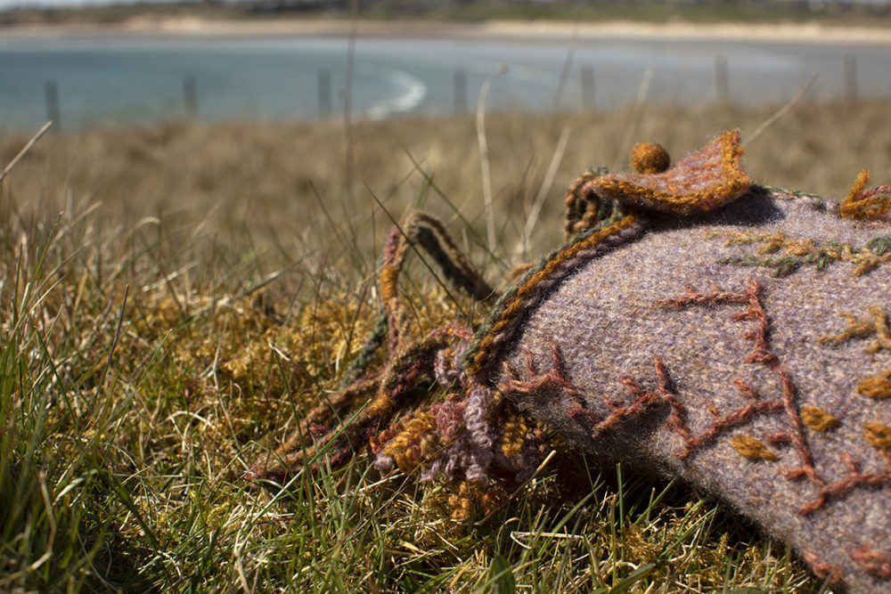 The Mermaid's Purse hand knitwear design by Alice Starmore