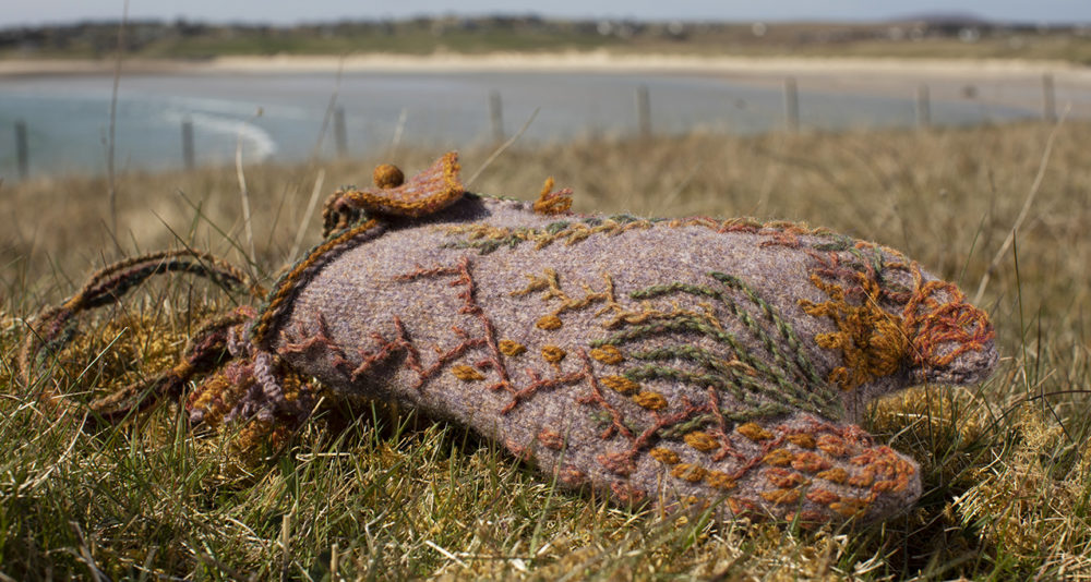 The Mermaid's Purse hand knitwear design by Alice Starmore