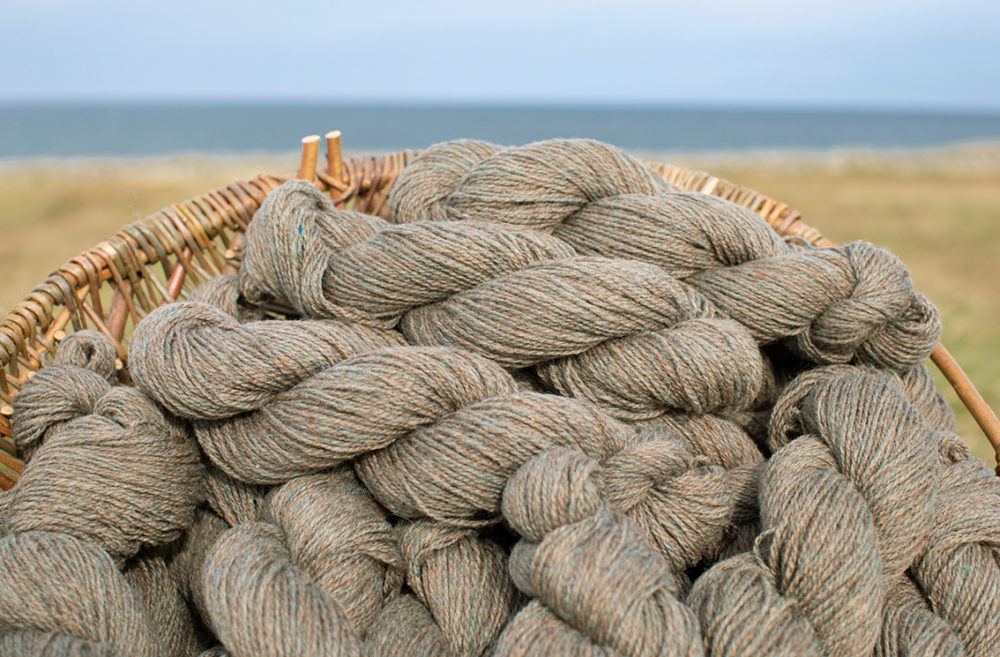 Alice Starmore Hebridean 2 Ply hand knitting yarn in special edition Hiort colour