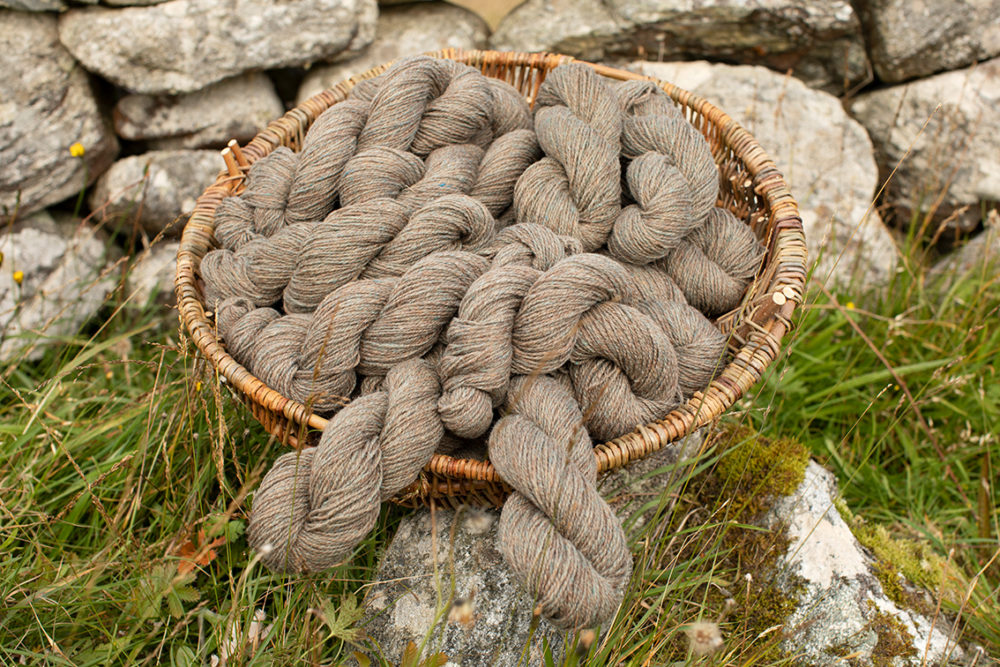 Alice Starmore Hebridean 2 Ply hand knitting yarn in special edition Hiort colour