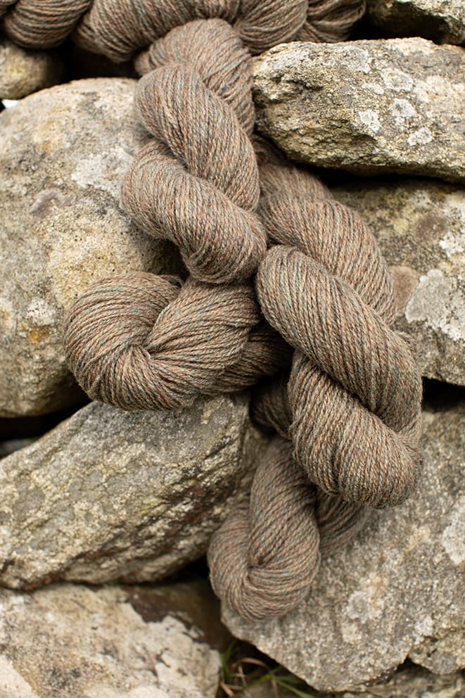 Alice Starmore Hebridean 2 Ply hand knitting yarn in special edition Hiort colour