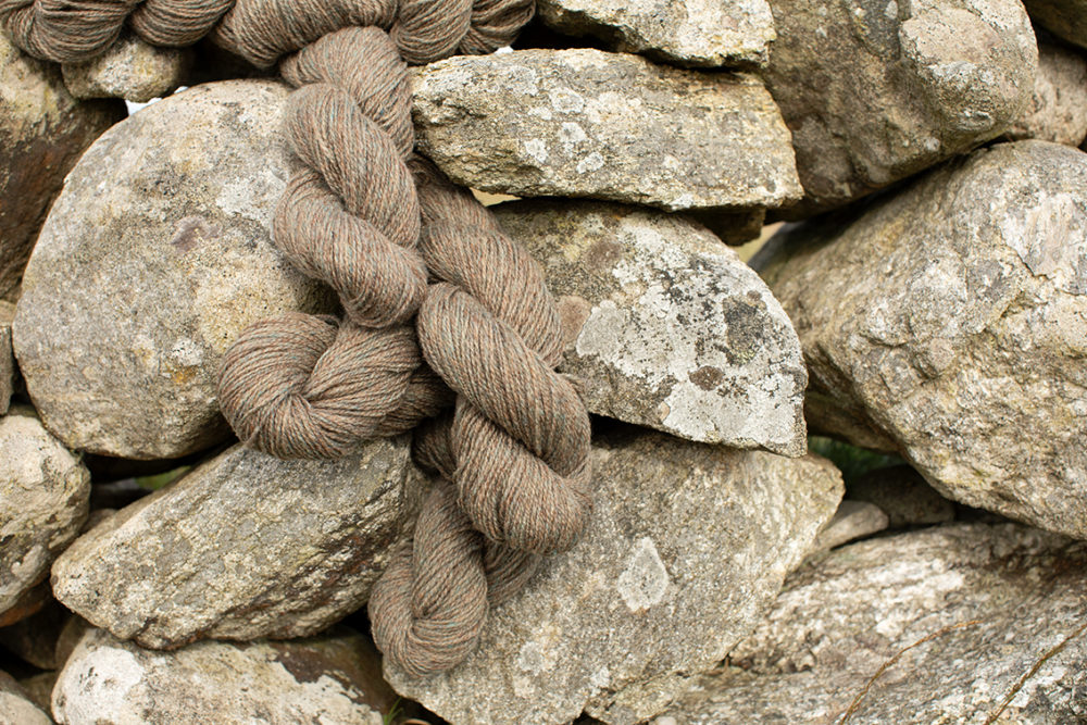 Alice Starmore Hebridean 2 Ply hand knitting yarn in special edition Hiort colour