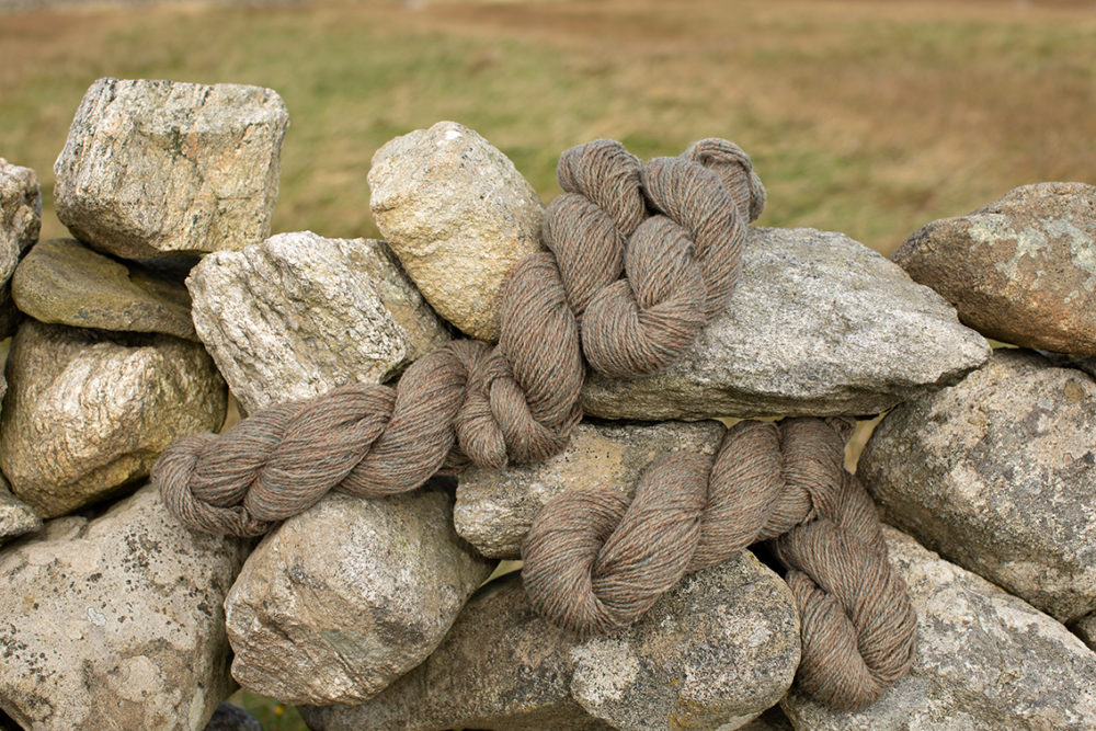 Alice Starmore Hebridean 2 Ply hand knitting yarn in special edition Hiort colour
