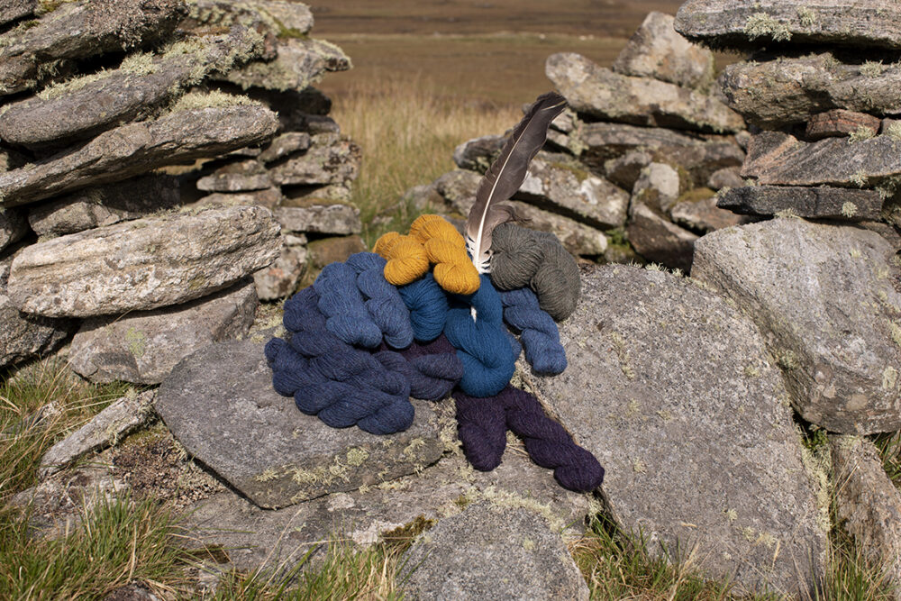 Alice Starmore 2 Ply Hebridean hand knitting yarn