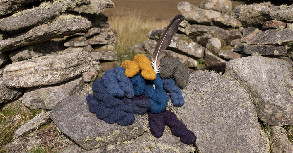 Alice Starmore 2 Ply Hebridean hand knitting yarn