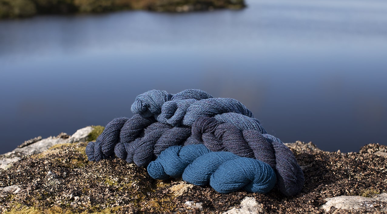 Alice Starmore 2 Ply Hebridean hand knitting yarn