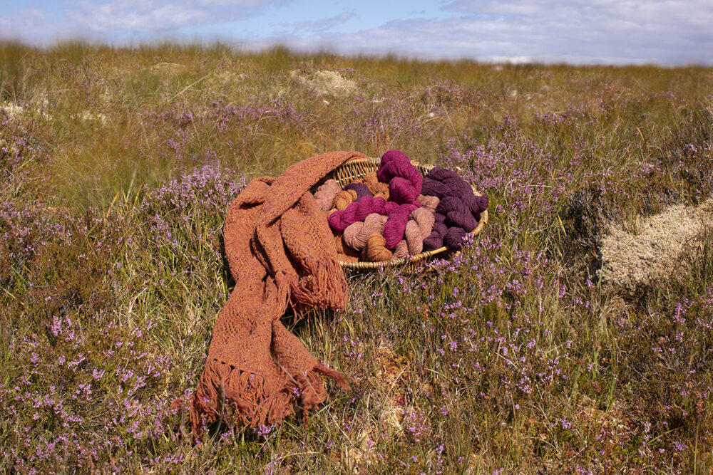 Alice Starmore 2 Ply Hebridean hand knitting yarn