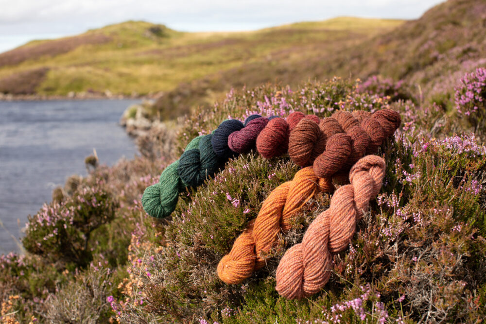 Alice Starmore 2 Ply Hebridean hand knitting yarn