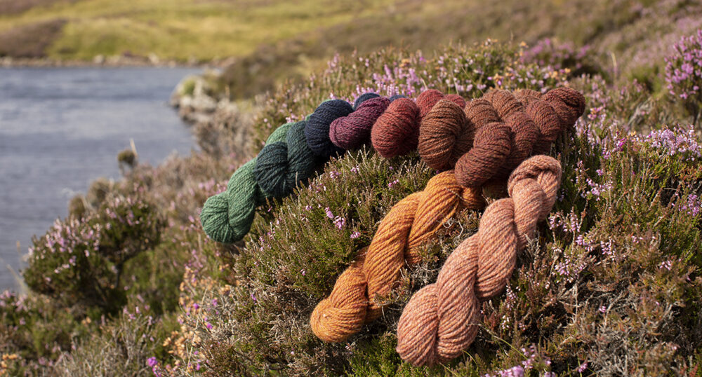 Alice Starmore 2 Ply Hebridean hand knitting yarn