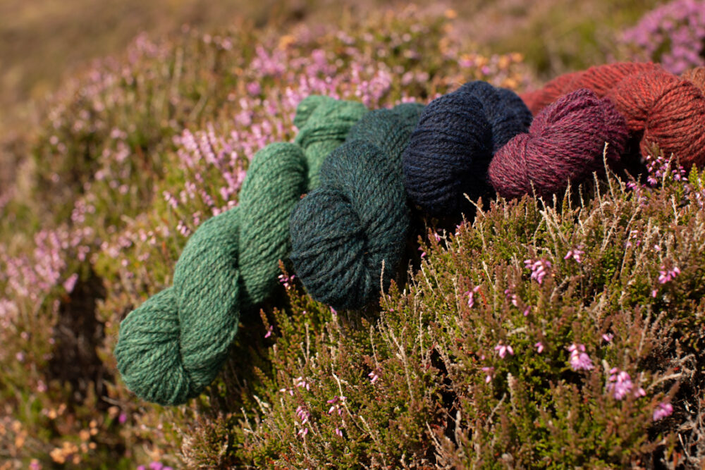Alice Starmore 2 Ply Hebridean hand knitting yarn