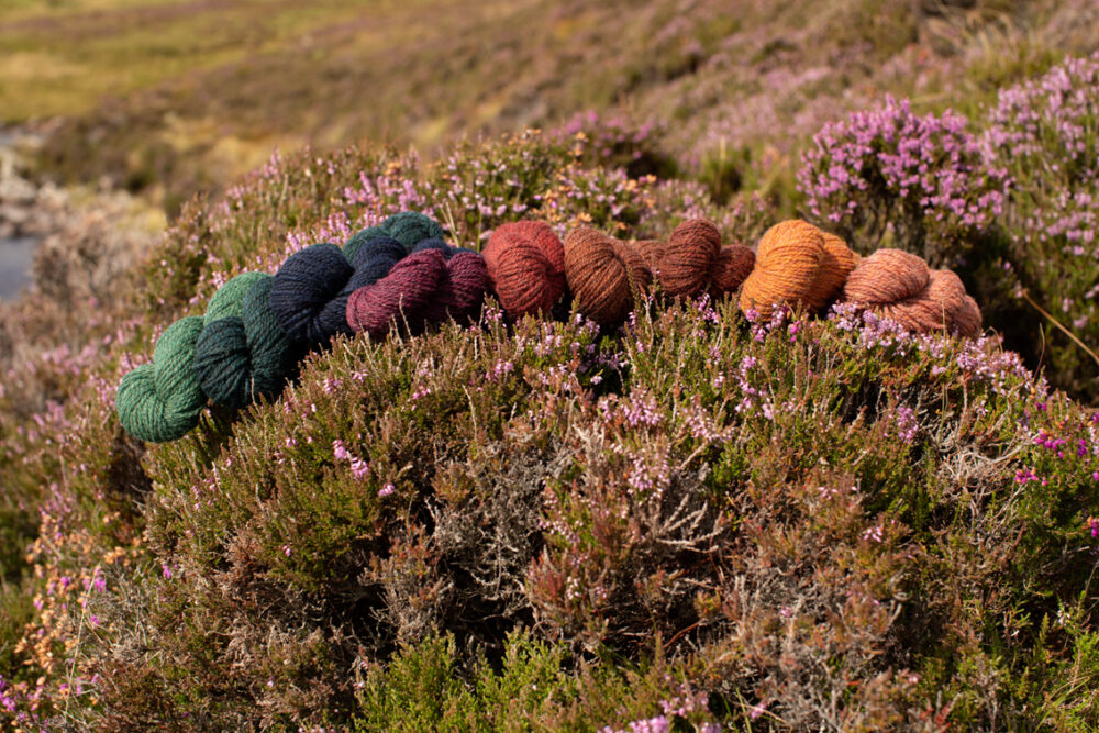 Alice Starmore 2 Ply Hebridean hand knitting yarn