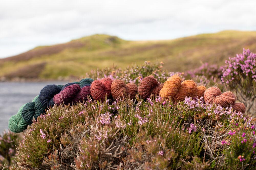 Alice Starmore 2 Ply Hebridean hand knitting yarn