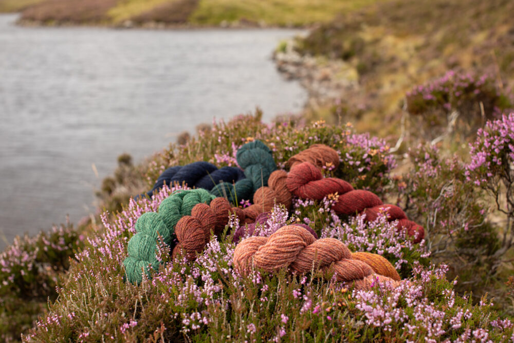 Alice Starmore 2 Ply Hebridean hand knitting yarn